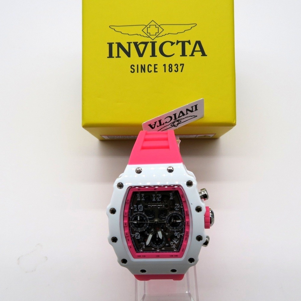 Invicta Racing Corallix Unisex Watch - 40mm, Pink (69606)